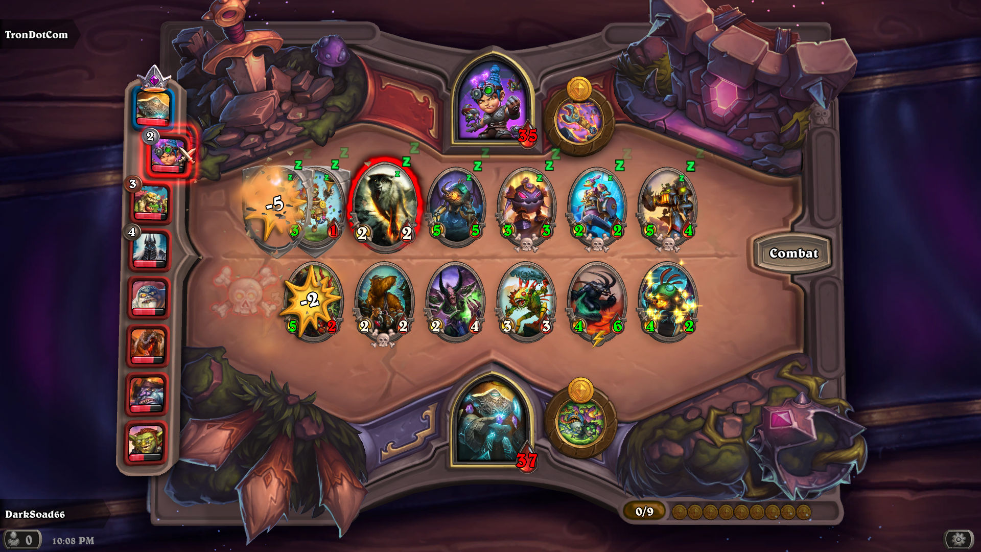 Hearthstone - Tựa Game Thẻ Bài Chiến Thuật Đỉnh Cao Của Blizzard 4 Lối chơi của Hearthstone tập trung vào việc xây dựng deck chiến lược