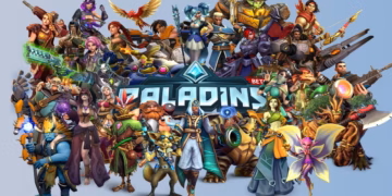 Lối chơi của Paladins là sự kết hợp giữa bắn súng FPS và chiến thuật MOBA