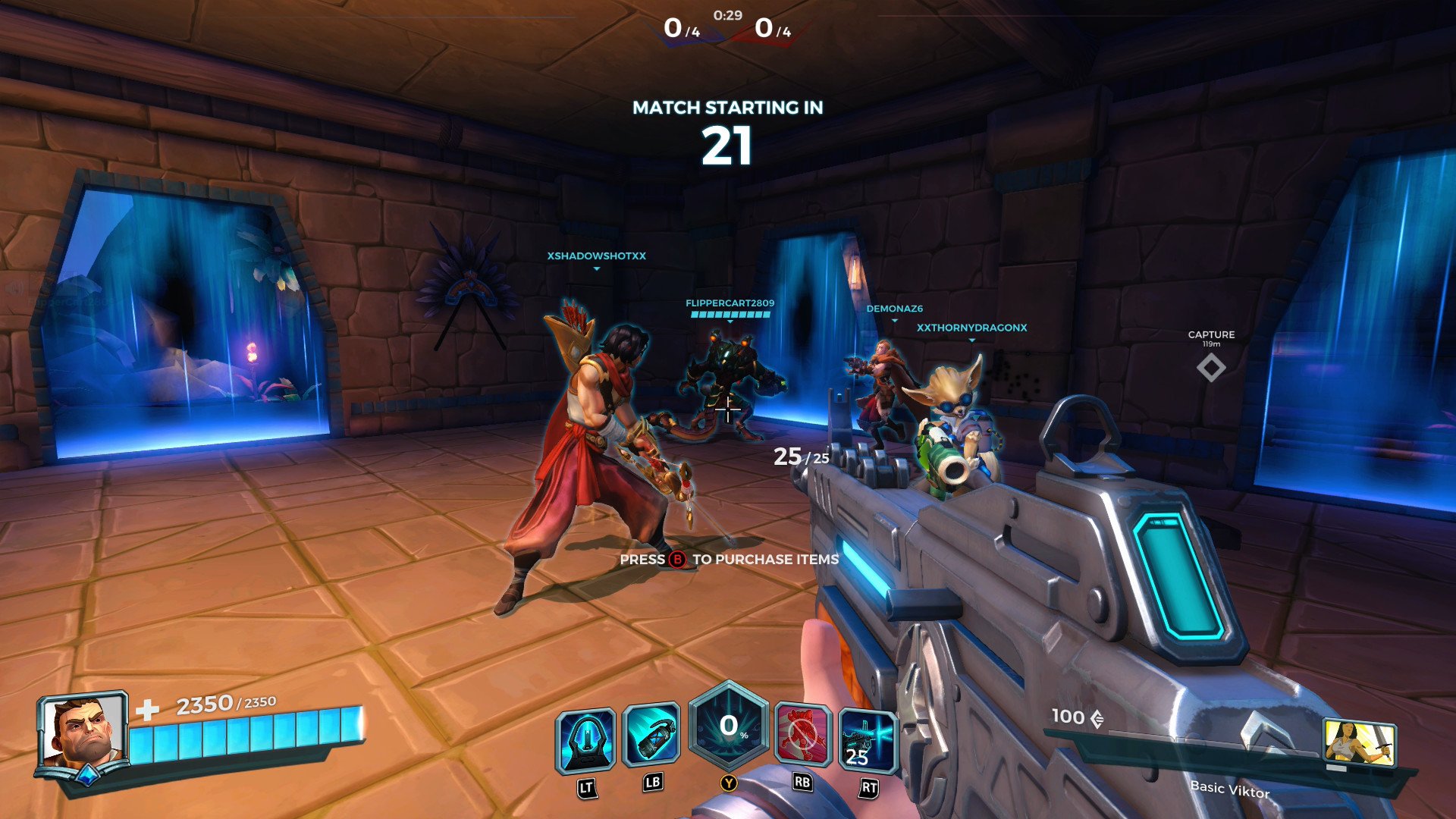 Paladins – Game bắn súng moba miễn phí đầy kịch tính và chiến thuật 5 Kho vũ khí trong Paladins cực kỳ đa dạng và phong phú