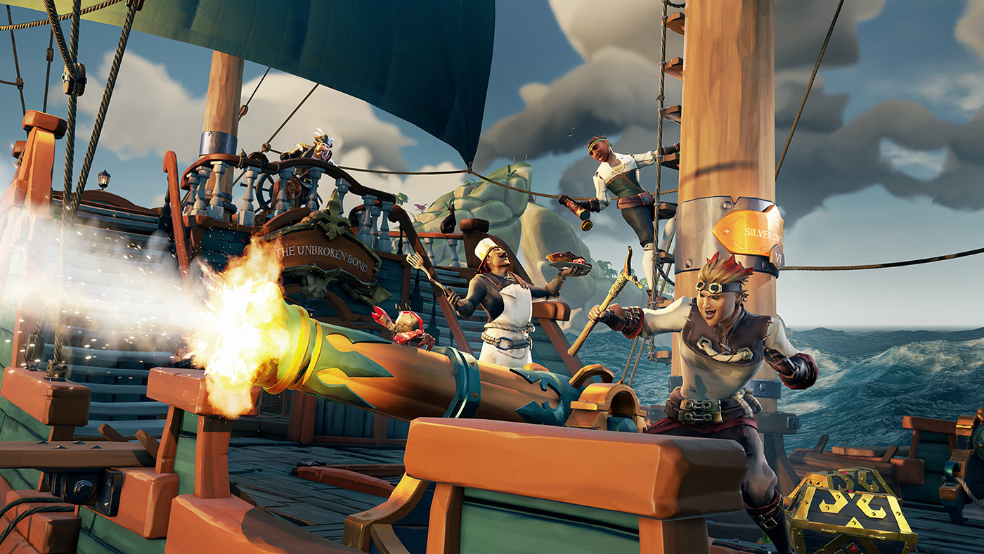 Đồ họa của Sea of Thieves sử dụng công nghệ UE4