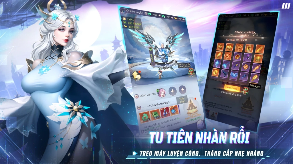 Điểm đặc sắc trong game Hóa Thần: Trấn Ma Truyện