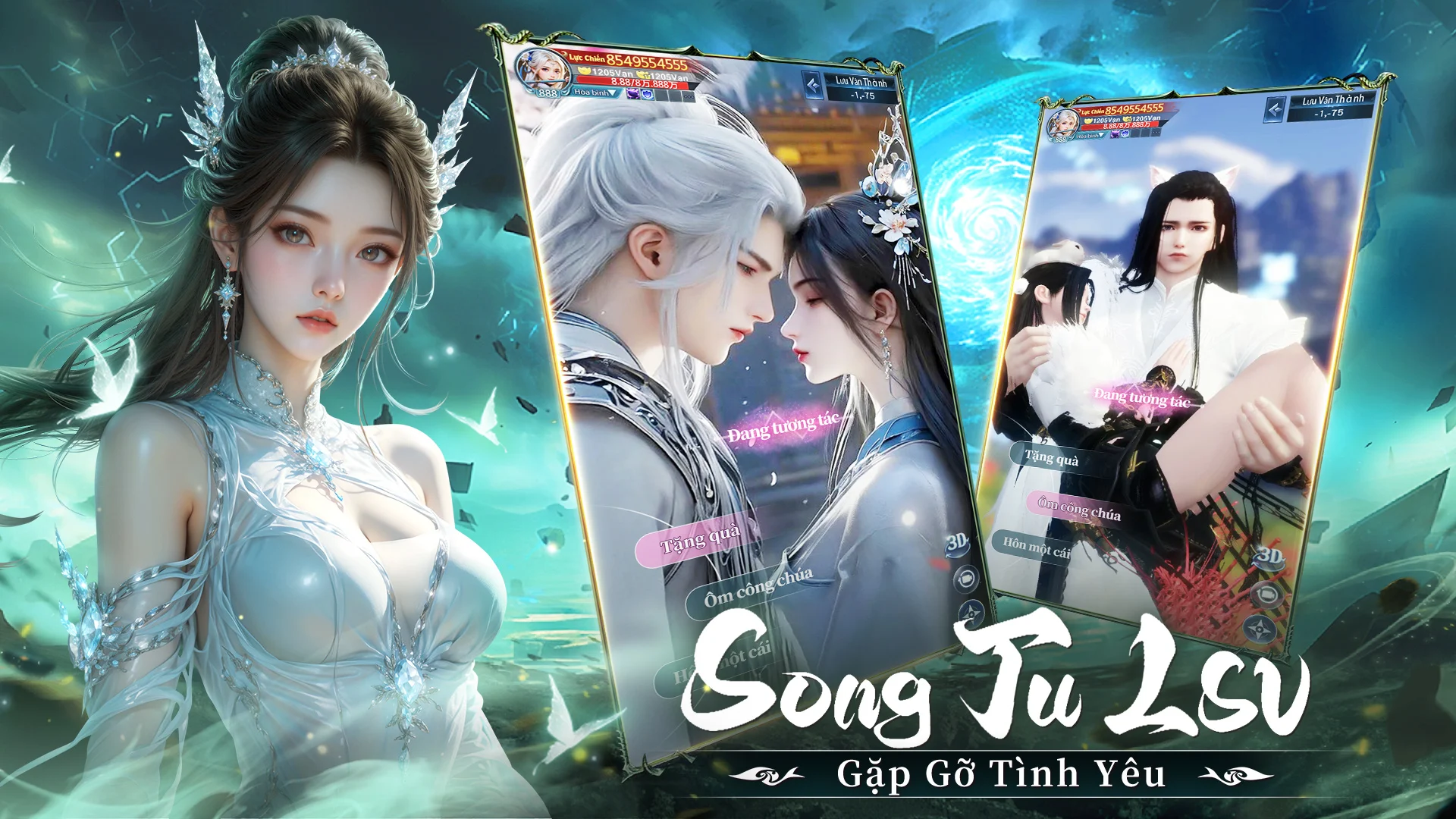 Trong Nhất Kiếm Phục Ma game thủ cũng có kết duyên với các nhân vật với nhau
