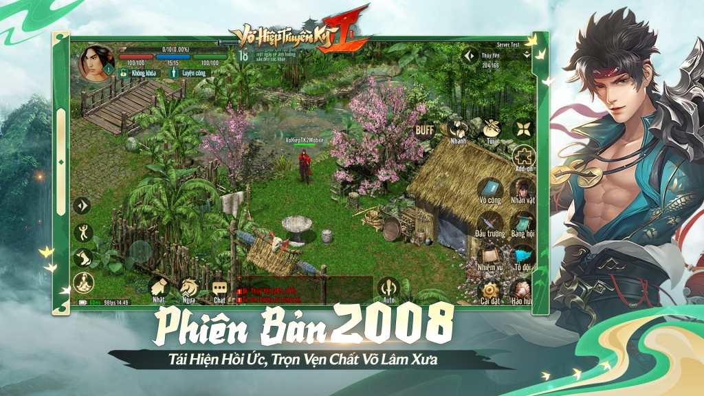 Võ Hiệp Truyền Kỳ tái hiện với phiên bản 2008