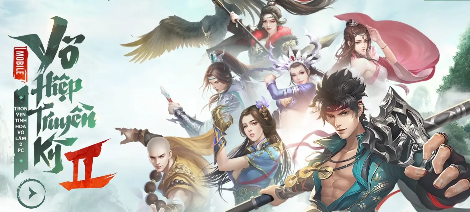 Hình ảnh tựa game Võ Hiệp Truyền Kỳ 2
