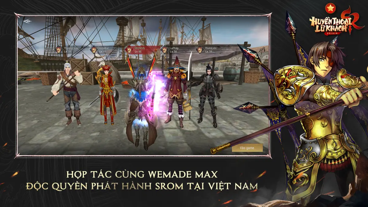Tựa game SROM – Huyền Thoại Lữ Hành