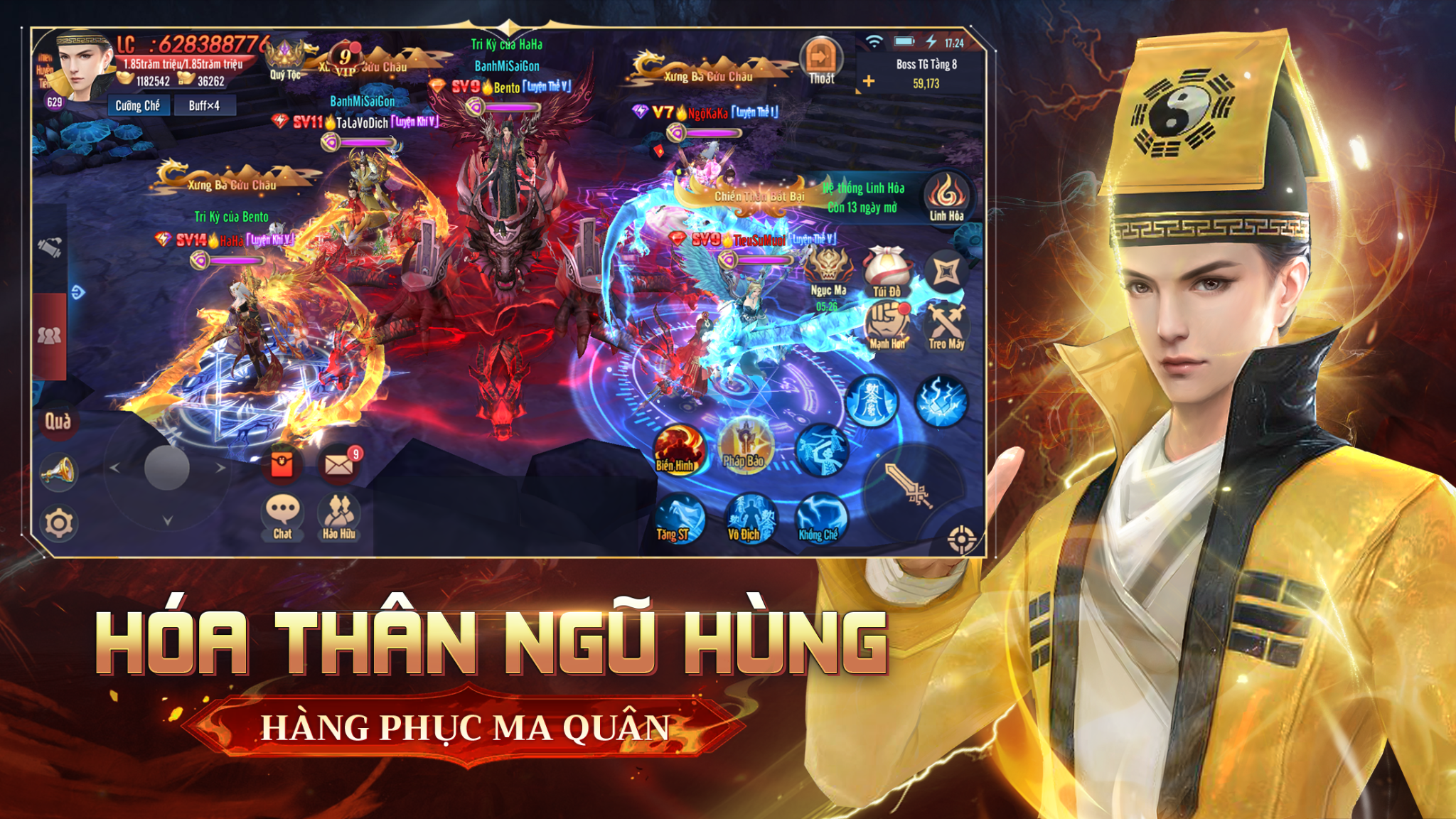 Trang phục và vũ khí được thiết kế chi tiết trong game Ma Quân VTC