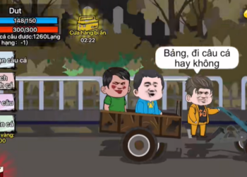 Câu Cá Vạn Cân là game giải trí với lối chơi câu cá hướng hài hước