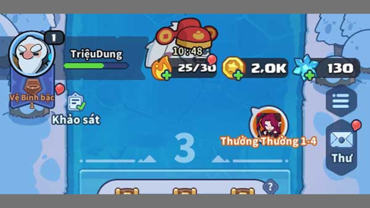 Bước 1 nhấn vào Avatar của người chơi