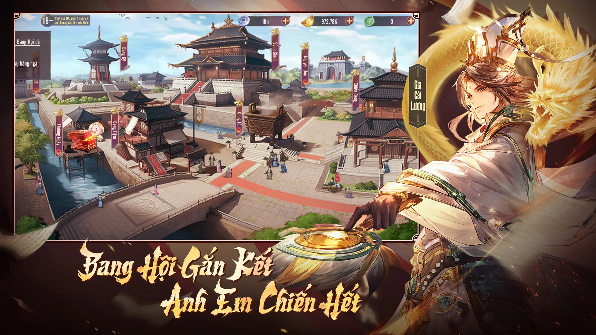 Tựa game Danh Tướng Origin sở hữu đồ họa tỉ mỉ với hiệu ứng sống động