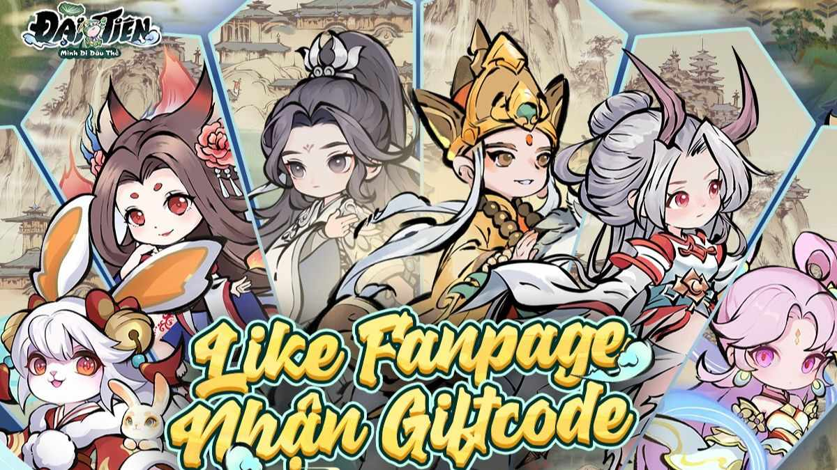 Theo dõi trang Fanpage của tựa game Đại Tiên Mình Đi Đâu Thế