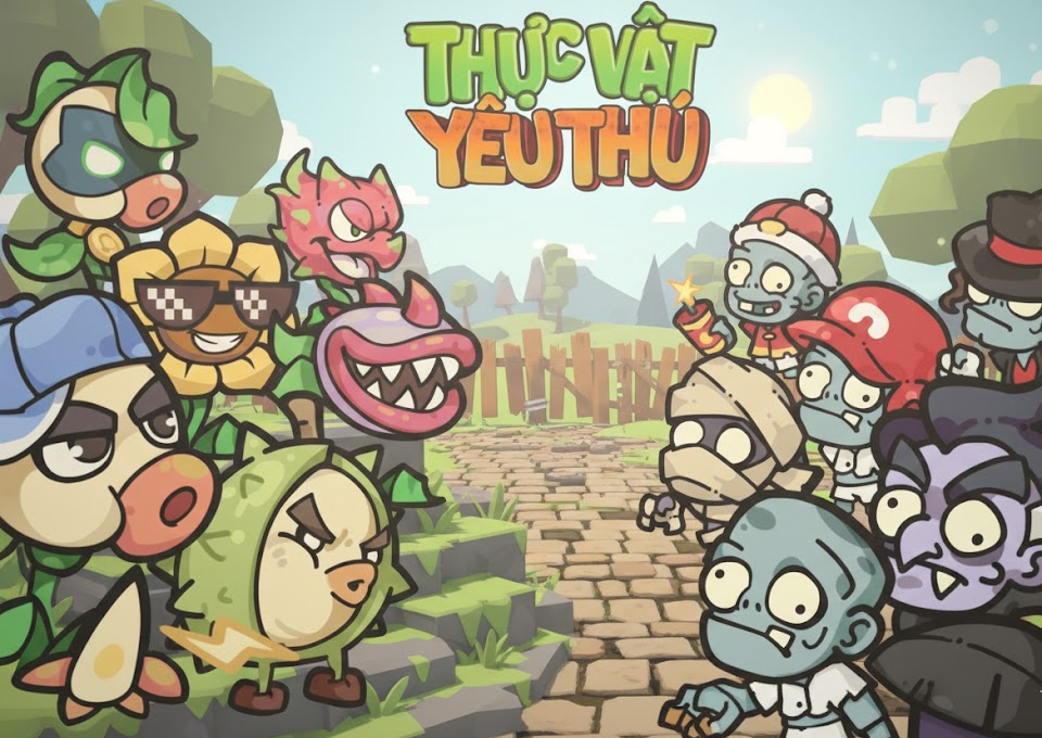Tựa game Thực Vật Đại Chiến Yêu Thú