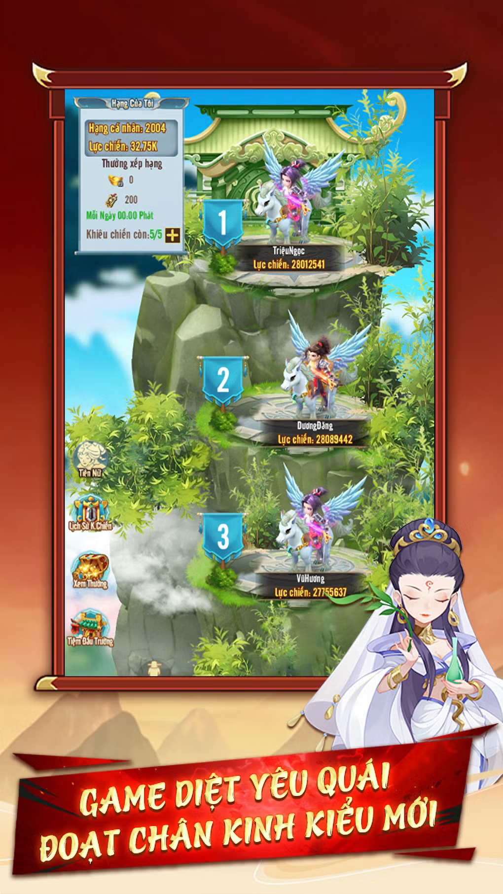 Đại Hiệp Thỉnh Kinh là game kết hợp các nhân vật từ câu chuyện Tây Du Ký