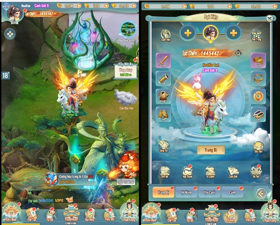 Game có hệ thống nhân vật đa dạng và đồ họa chibi đầy tươi sáng