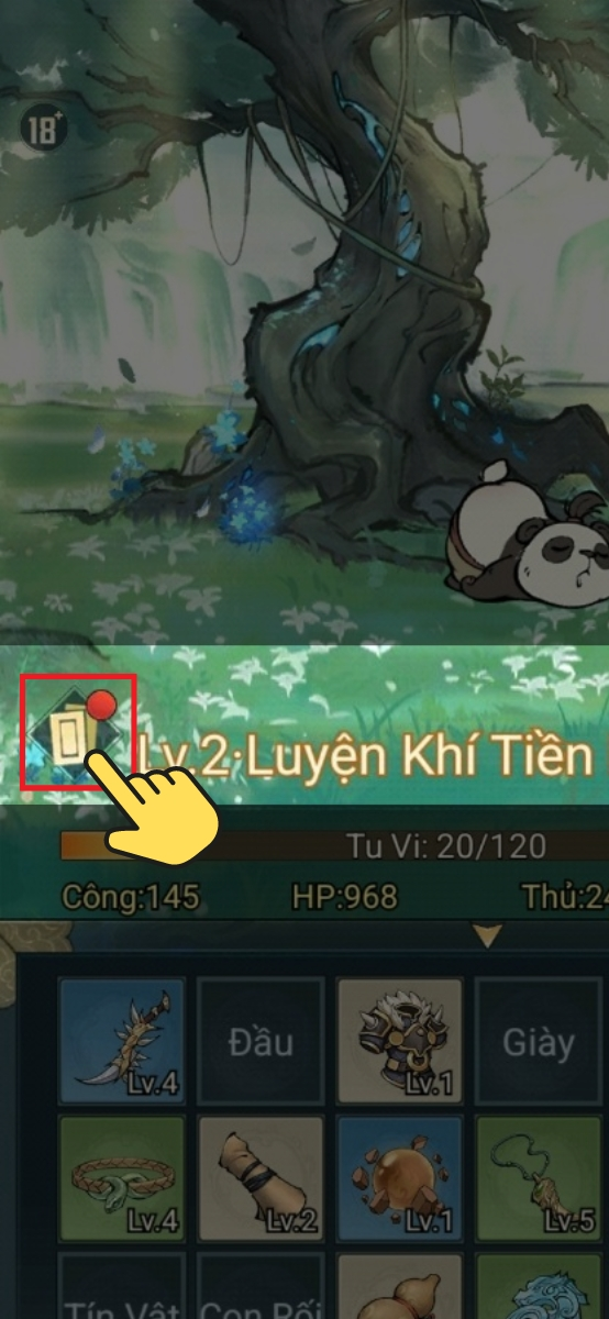 Bước 6 trở lại màn hình và chọn biểu tượng “Thư”