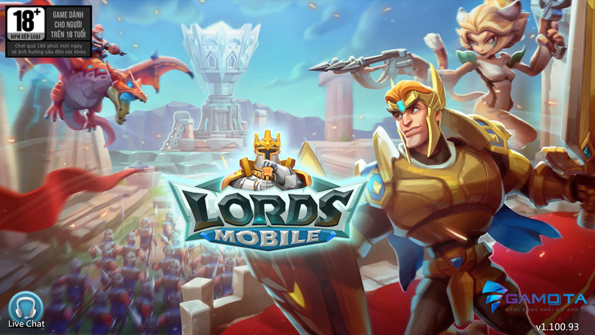 Full Giftcode Lords Mobile mới nhất