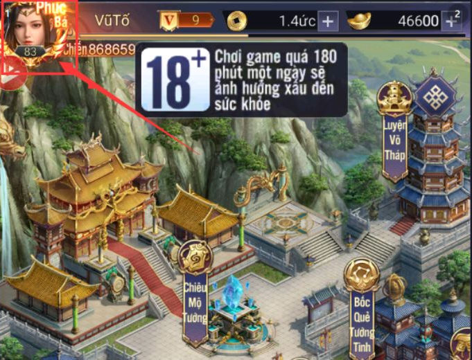 Bước 1 nhấn vào biểu tượng Avatar (Ảnh đại diện) của bạn tại giao diện chính