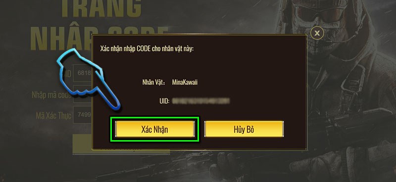 Bước 5 xem lại thông tin và nhấn “Xác nhận” một lần nữa