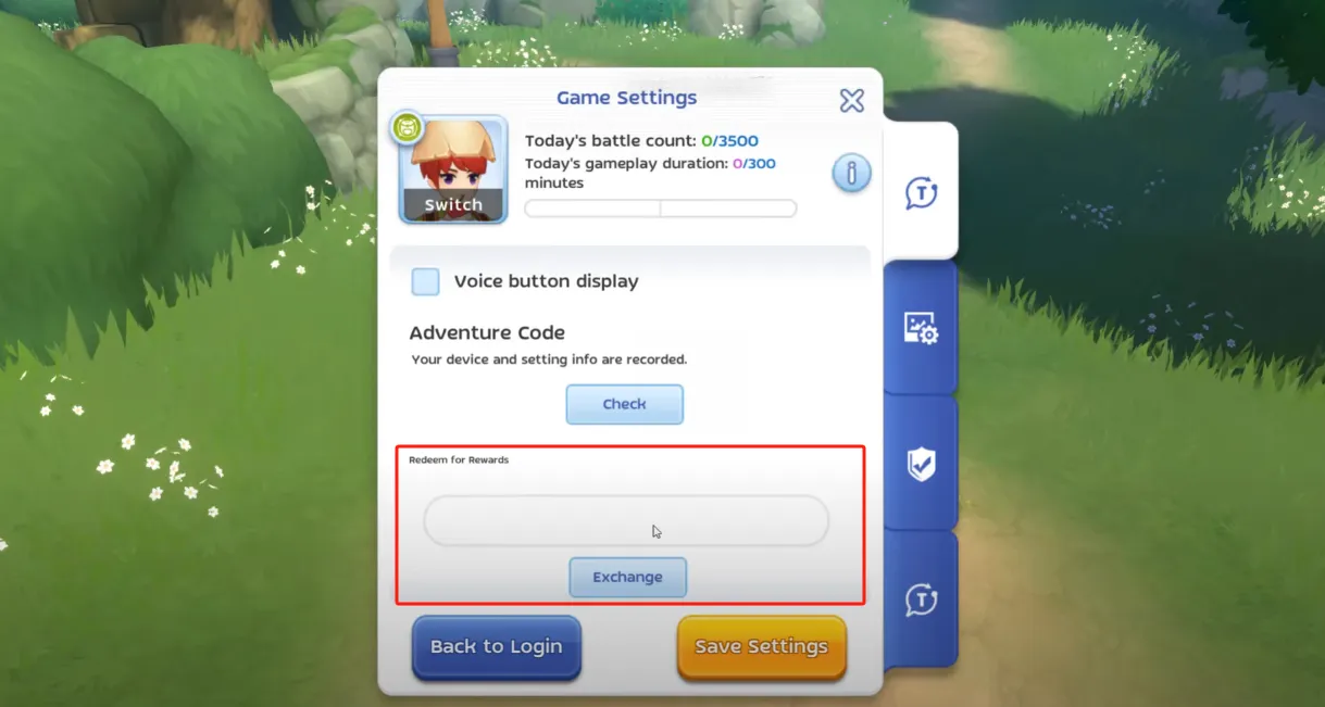 Bước 3 kéo xuống dưới cùng cho đến khi thấy ô nhập ở phía trên có dòng “Redeem for rewards”