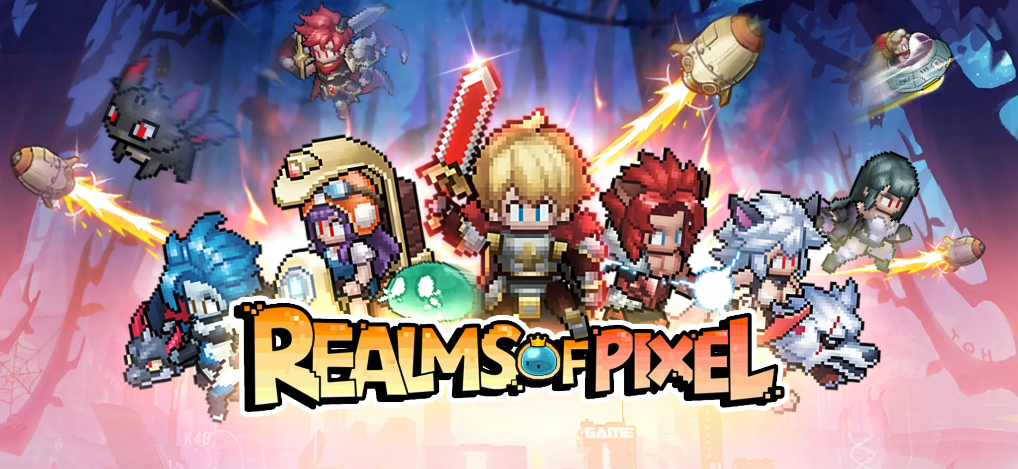 Tựa game Realms of Pixel
