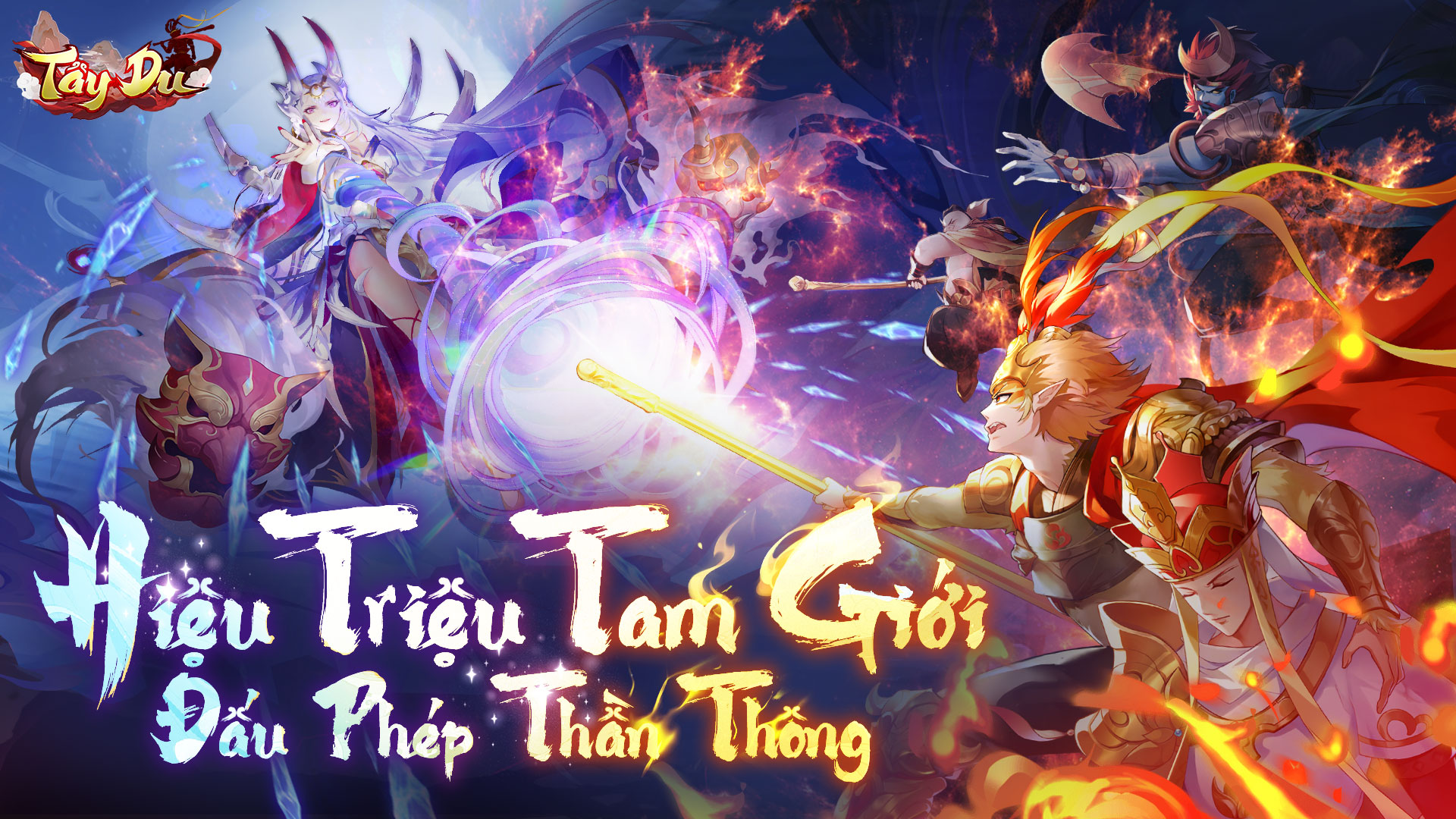 Tựa game Tây Du VNG: Đại Náo Tam Giới được lấy cảm hứng từ bộ Tôn Ngộ Không với đồ họa chibi