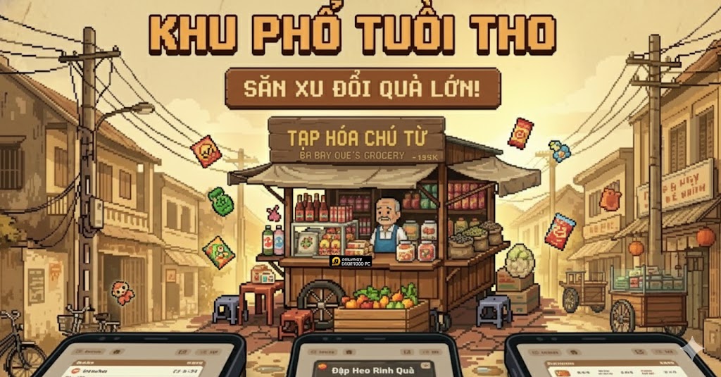 Giftcode Tiệm Tạp Hóa 9x Retro Mart mới nhất