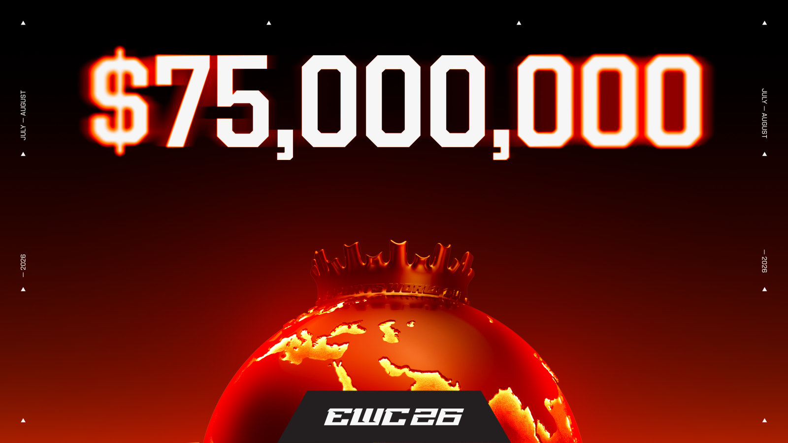 Esports World Cup 2026 có tổng quỹ giải thưởng lên tới 75 triệu USD