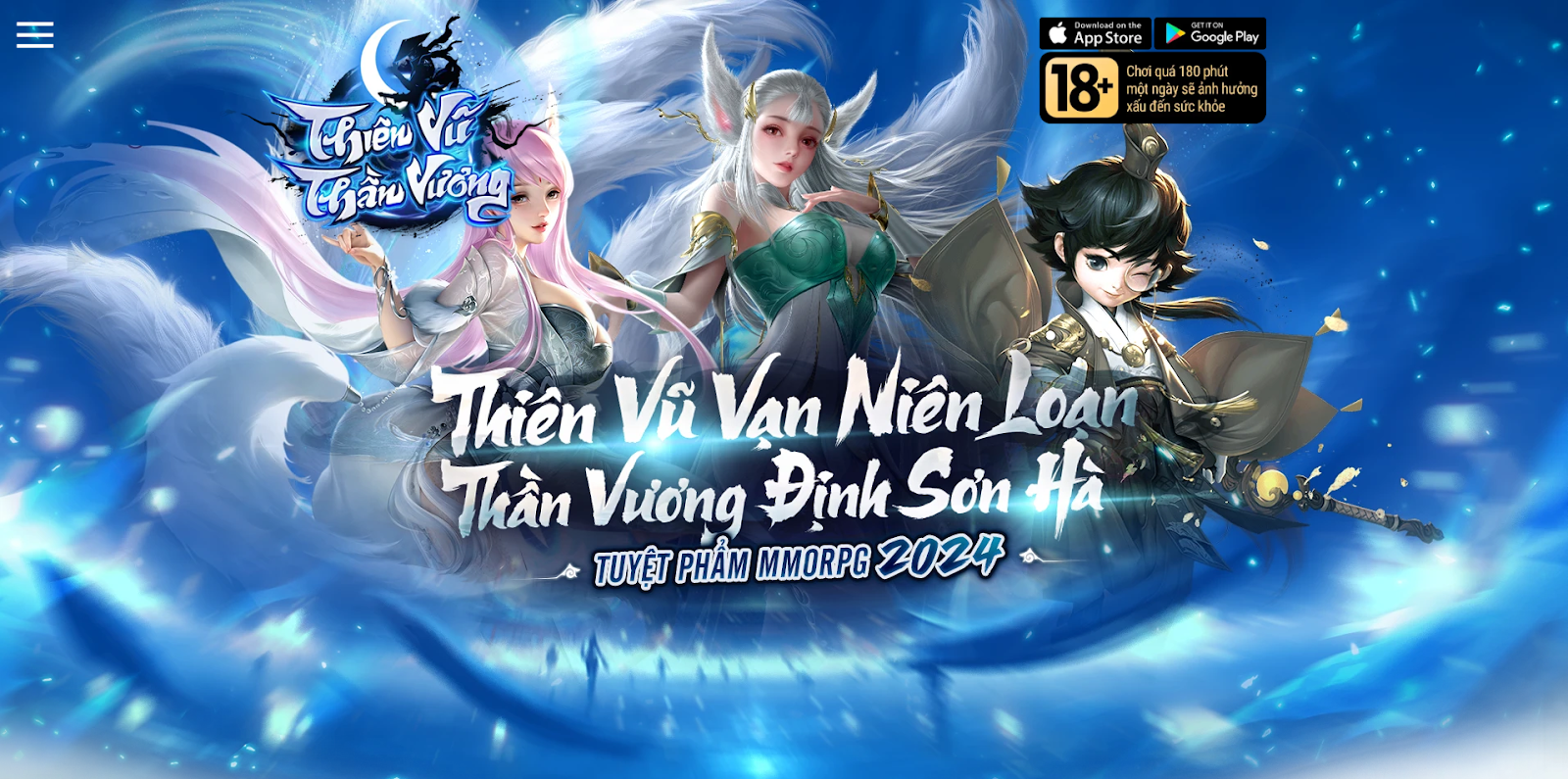 Thiên Vũ Thần Vương là game MMORPG 3D tiên hiệp