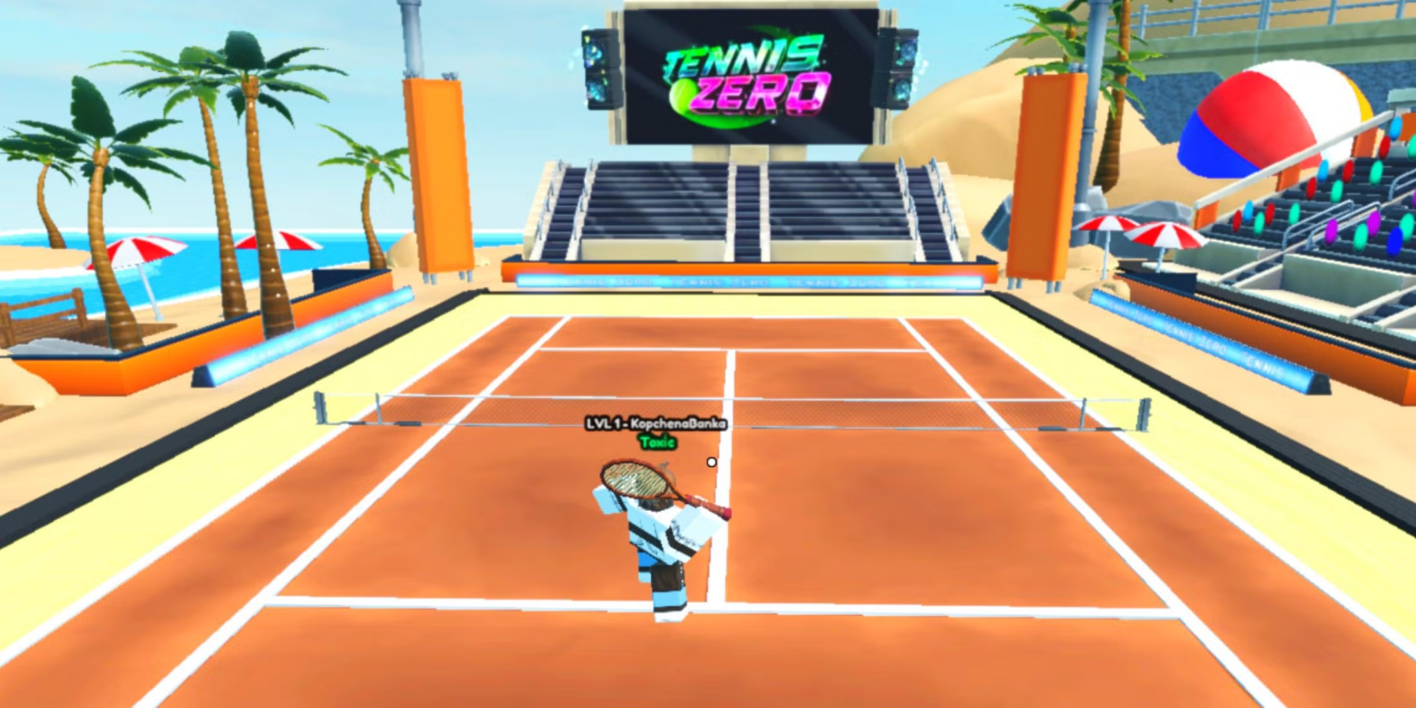 Tennis Zero là game thể thao anime đáng chơi nhất trên Roblox