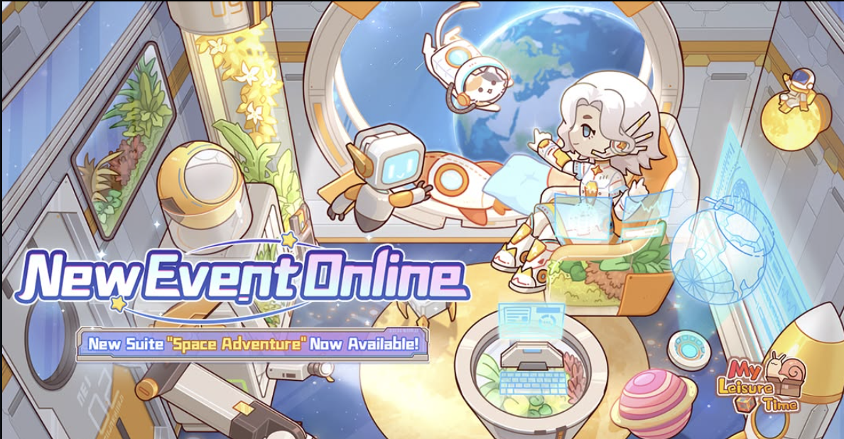 Sự kiện du hành vũ trụ trong game My Leisure Time