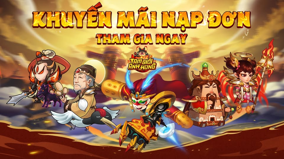 Tựa game Tam Giới Anh Hùng