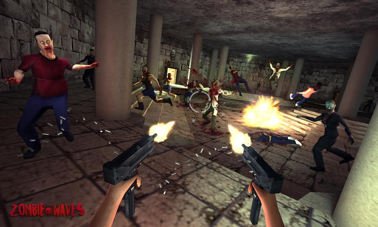 Zombie Waves là tựa game bắn súng lấy bối cảnh hậu tận thế