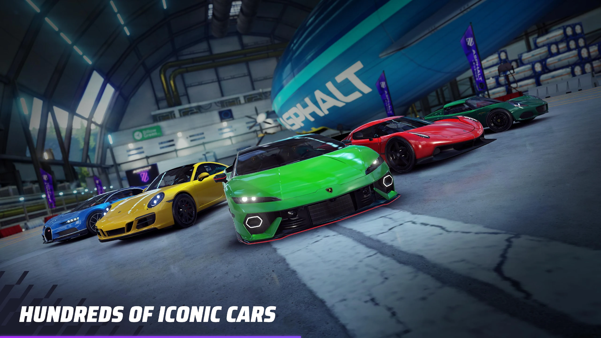 Các cuộc đua xe cùng với chế độ chơi đa dạng trong game Asphalt 9: Legends