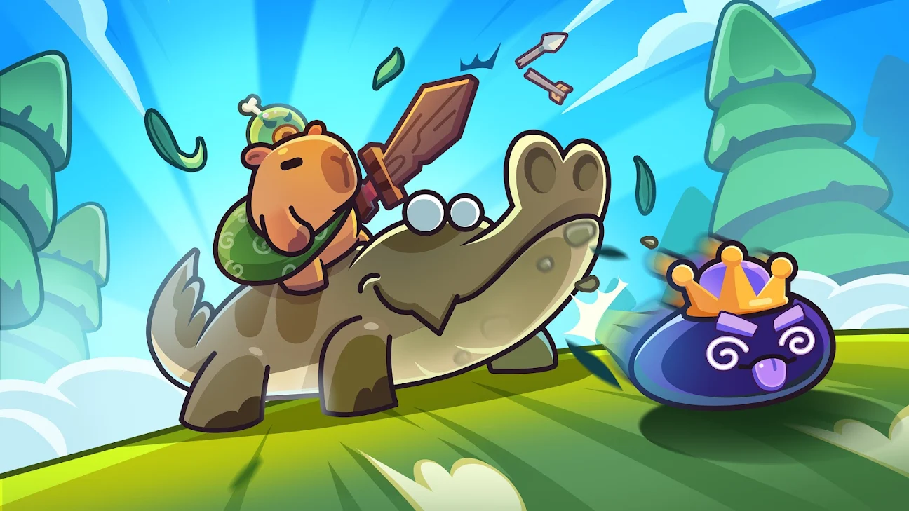 Capybara Go là tựa game phiêu lưu nhập vai kết hợp yếu tố Roguelike