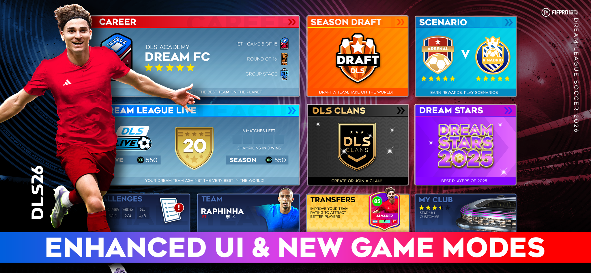 Dream League Soccer (DLS) là tựa game bóng đá trên di động
