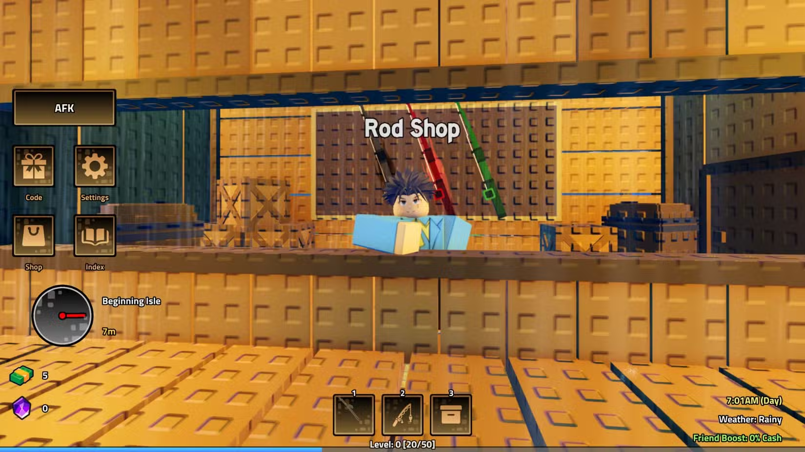 Heavyweight Fishing Câu Cá Hạng Nặng là game câu cá hấp dẫn trên nền tảng Roblox