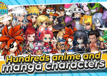 Manga Clash là tựa game nhập vai chiến thuật lấy cảm hứng từ thế giới anime