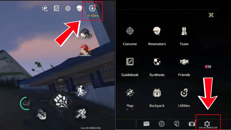 Mở Danh mục ở góc trên bên trái màn hình chọn Settings