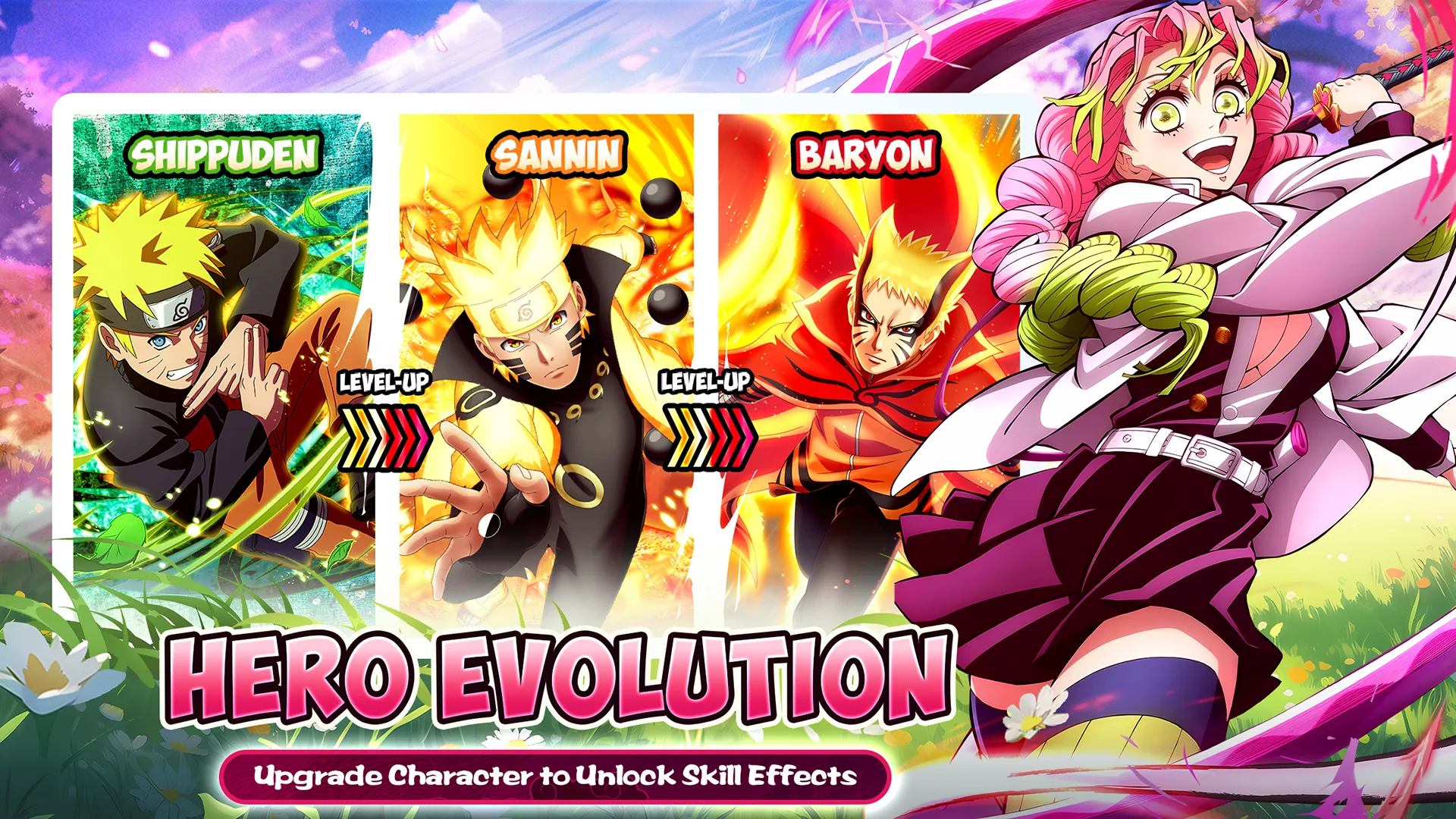 Mỗi nhân vật đảm nhiệm vai trò riêng trong game