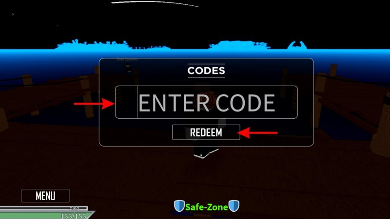 Nhập chính xác code Anime Spirits vào ô ENTER CODE, sau đó nhấn Redeem