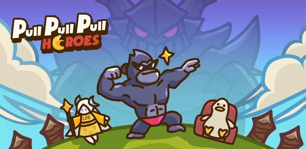 Pull Pull Pull Heroes là tựa game chiến lược phòng thủ kết hợp yếu tố may mắn