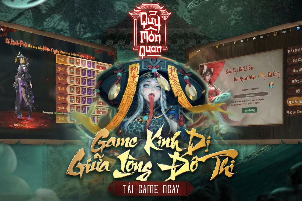 Quỷ Môn Quan là game nhập vai cày cuốc lấy đề tài trừ tà - tâm linh Á Đông