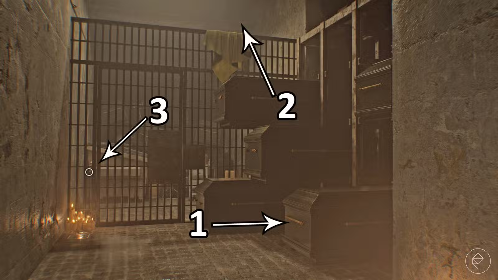 Resident Evil Requiem 9: Hướng dẫn vượt Raccoon City Center 8 Bắt đầu với việc mở quan tài (Ảnh: Capcom via Polygon)