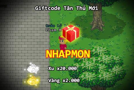 Để nhập mã, hãy đến NPC Quản lý bảo vật hoặc nhấn phím F12