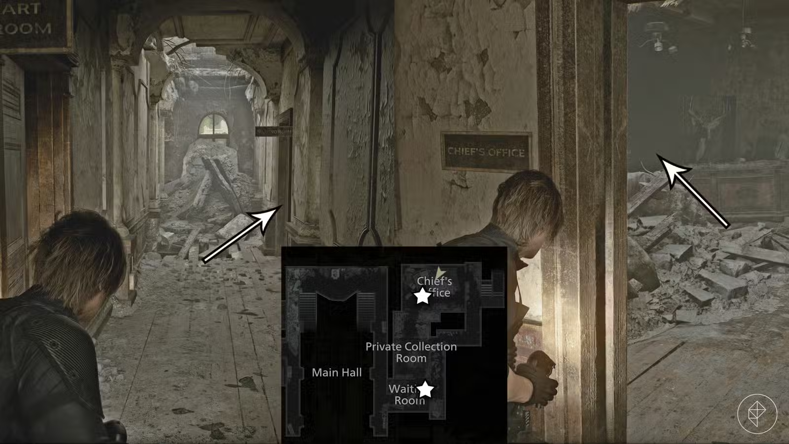 Resident Evil Requiem 9: Hướng dẫn vượt Raccoon City Center 11 Đi theo đường phía nam để thoát (Ảnh: Capcom via Polygon)