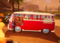 Game bắt đầu với một chiếc xe camper nhỏ