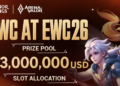 Honor of Kings bắt tay Arena of Valor tại KWC 2026 9 Giải đấu KWC trong khuôn khổ Esports World Cup 2026 (Ảnh: Pocket Gamer)