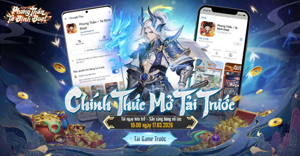 Phong Thần - Ta Định Đoạt là tựa game mobile chiến thuật Idle/AFK