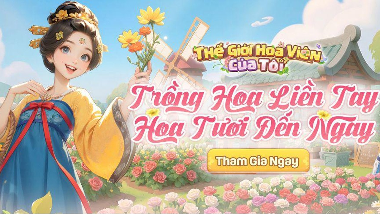 Thế Giới Hoa Viên Của Tôi là game mô phỏng làm vườn