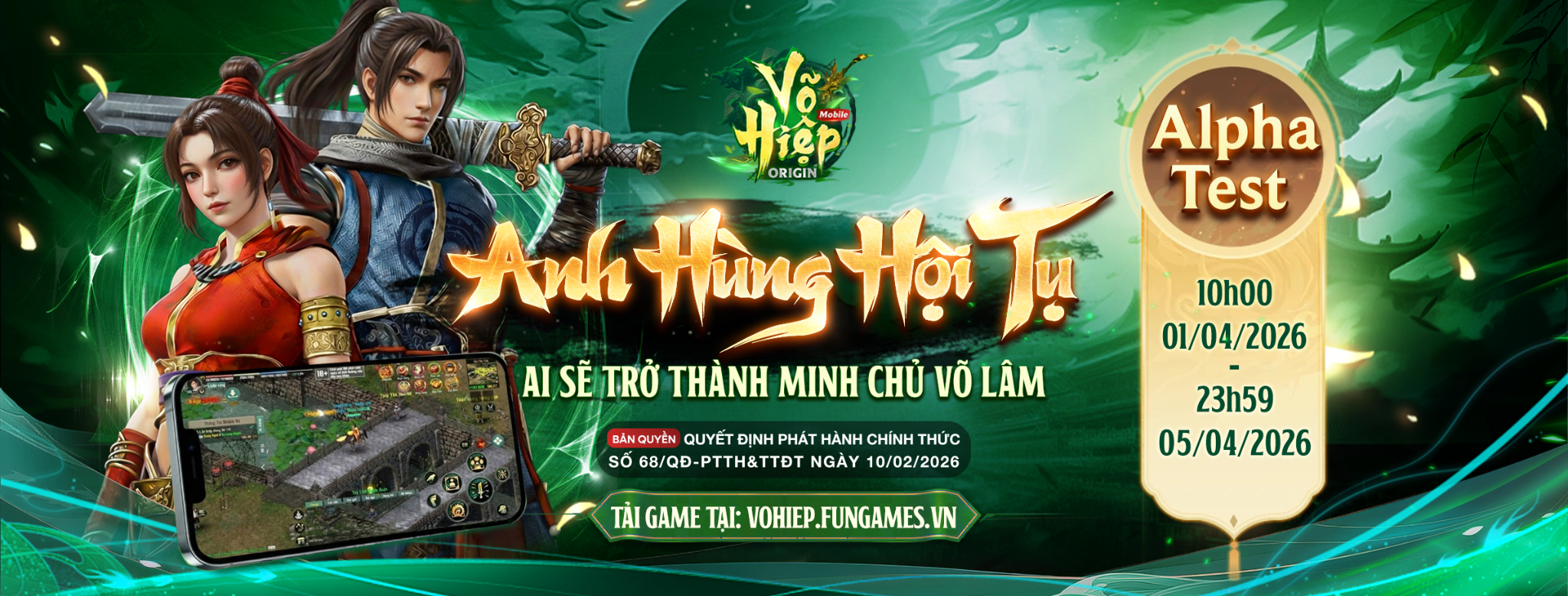Lịch ra mắt game tháng 4/2026 với những cái tên nổi bật 1 Tựa game Võ Hiệp Origin
