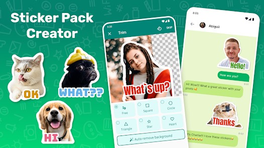 Tạo sticker bằng Sticker Maker